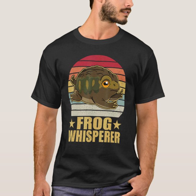 Frogs Toads Biology Biologist Humor Saying Amphibi T-Shirt (Front)