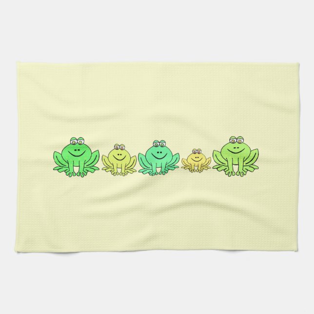 Frogs! Towel (Horizontal)