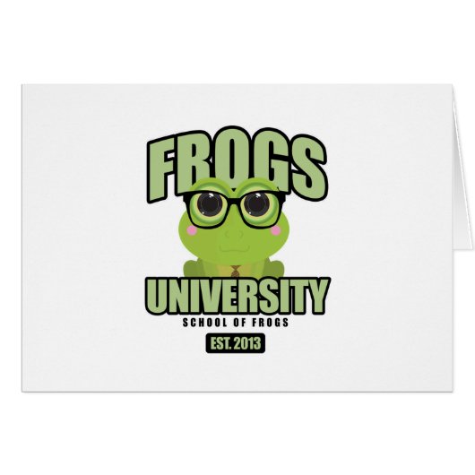 Frogs University (Front Horizontal)