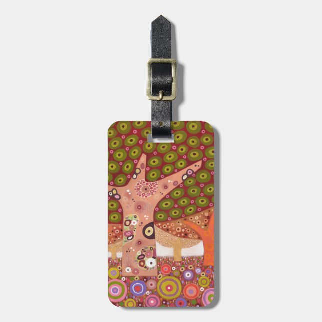 Frogspawn trees 2010 luggage tag (Front Vertical)