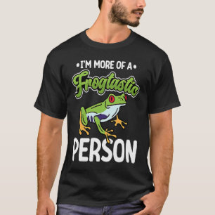 Frogtastic Person Red Eyed Tree Frog T-Shirt