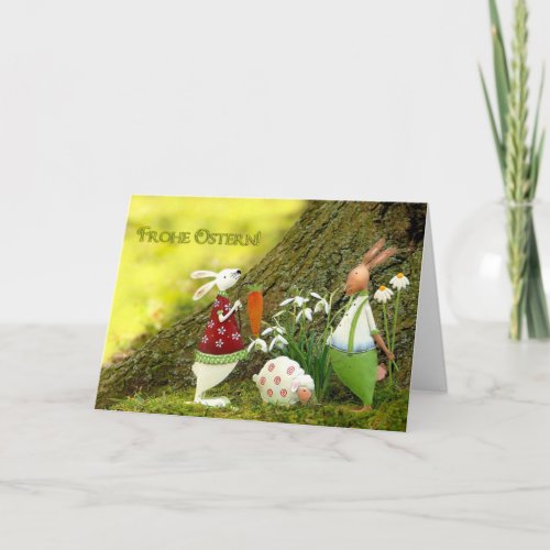 Frohe Ostern Card