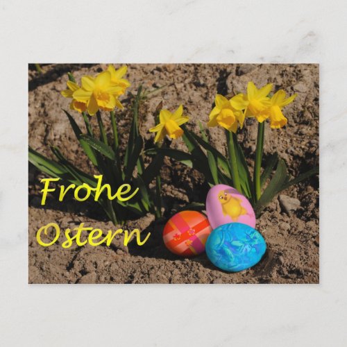 Frohe Ostern Postcard