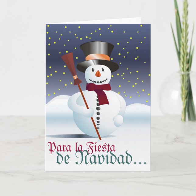 Frohe Weihnacht Holiday Card (Front)