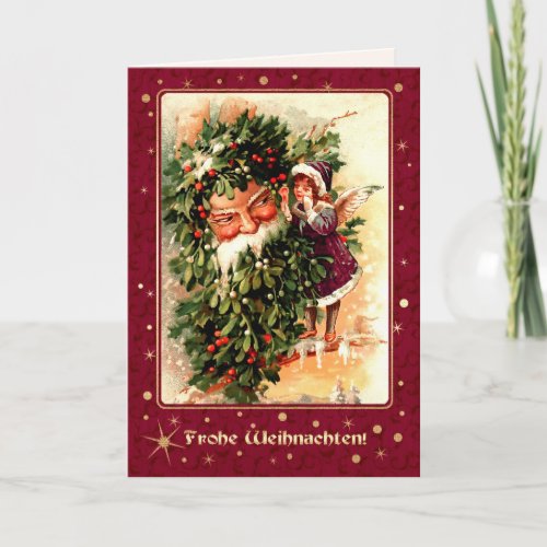 Frohe Weihnachten Christmas Cards in German