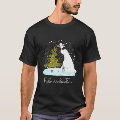 Frohe Weihnachten _ Cute Polar Bear Penguin Christ T_Shirt