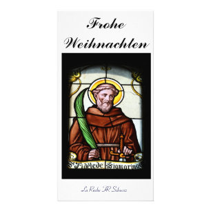 Frohe Weihnachten Fotokarte Card