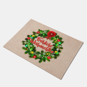 Frohe Weihnachten Fußmatte Christmas Doormat