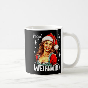 Frohe Weihnachten German Christmas Coffee Mug