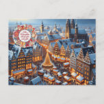 Frohe Weihnachten German Christmas Holiday Postcard