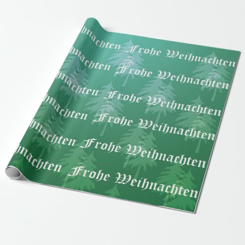 Frohe Weihnachten _ German Merry Christmas Wrapping Paper