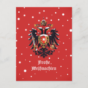 "Frohe Weihnachten" Habsburg Christmas Postcard