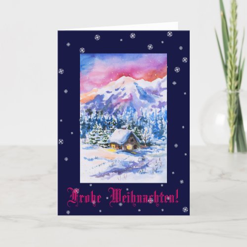 Frohe Weihnachten Holiday Card