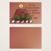 Frohe Weihnachten - Kerzen Motiv (Front & Back)