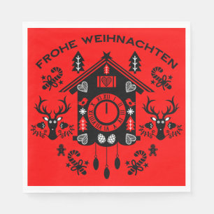 Frohe Weihnachten Napkins