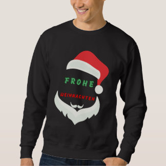 frohe weihnachten  sweatshirt