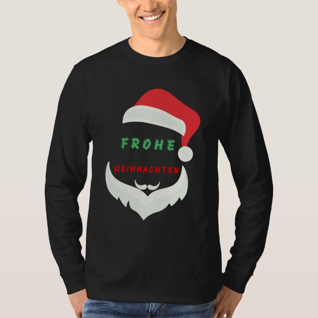 frohe weihnachten  T-Shirt (Front)