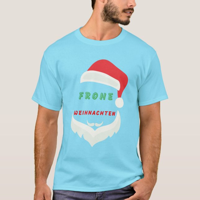 frohe weihnachten T-Shirt (Front)