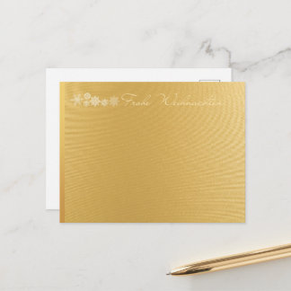 Frohe Weinachten Merry Christmas Postcard