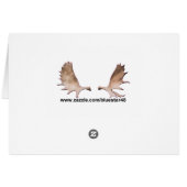 Fröhliche Weihnachten - Birchbark Cards (Back Horizontal)