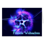 Fröhliche Weihnachten - Bright Star (Front Horizontal)