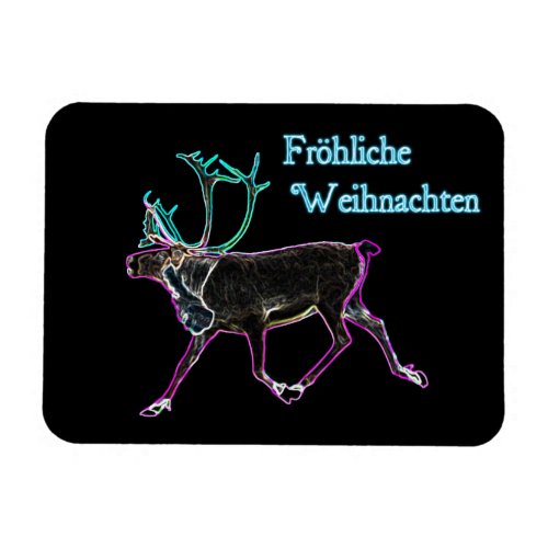 Frohliche Weihnachten _ Electric Caribou Magnet