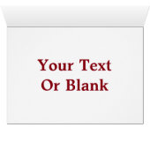 Frohliche Weihnachten - Raspberry Creme Birch (Inside Horizontal (Bottom))