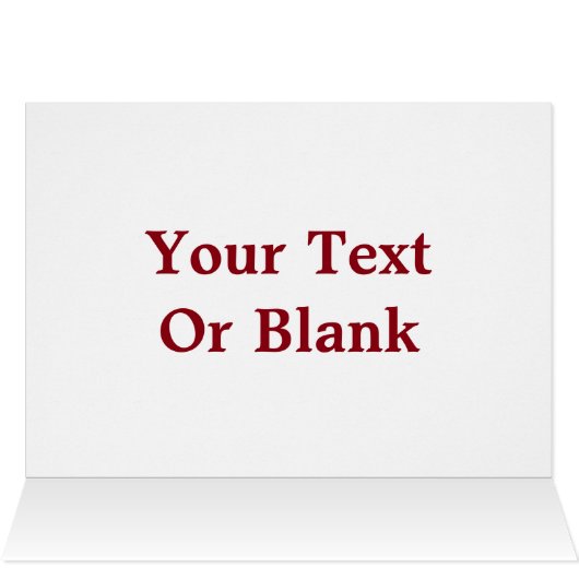 Frohliche Weihnachten - Raspberry Creme Birch (Inside Horizontal (Top))