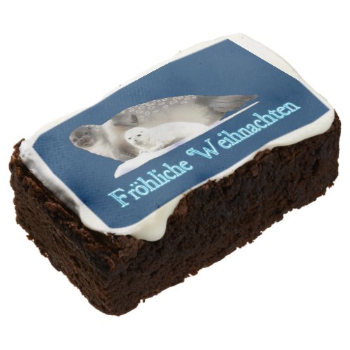 Frohliche Weihnachten _ Ringed Seal Chocolate Brownie