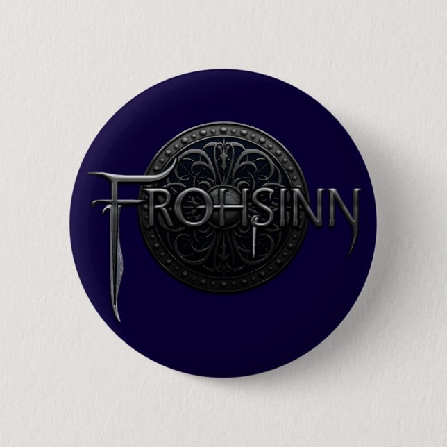 Frohsinn Logo Pinback Button (Front)