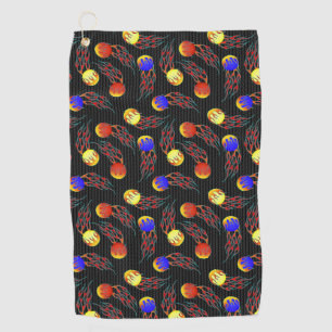 Frolf - Flaming Disc Golf Golf Towel