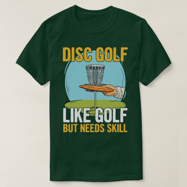 Frolf Quote For A Disc Golf Player  T-Shirt (Design Front)