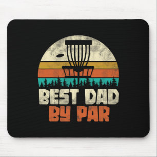 Frolf Sportler Papa Father's Day Gift Retro Men's Mouse Pad