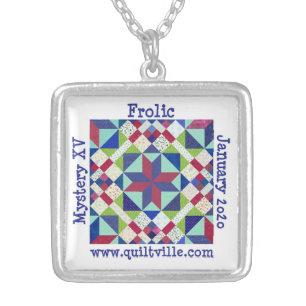 Frolic Charm Silver Plated Necklace