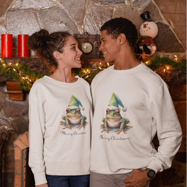 Frolic Christmas Frog, custom T-Shirt (Creator Uploaded)