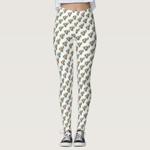 Frolic Christmas Frog  Leggings