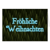 Froliche Weihnachten - Conifers (Front Horizontal)