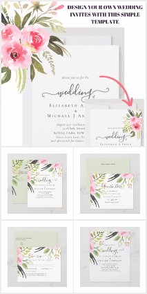 From 0.40 Blush Pink Olive Wedding Suite