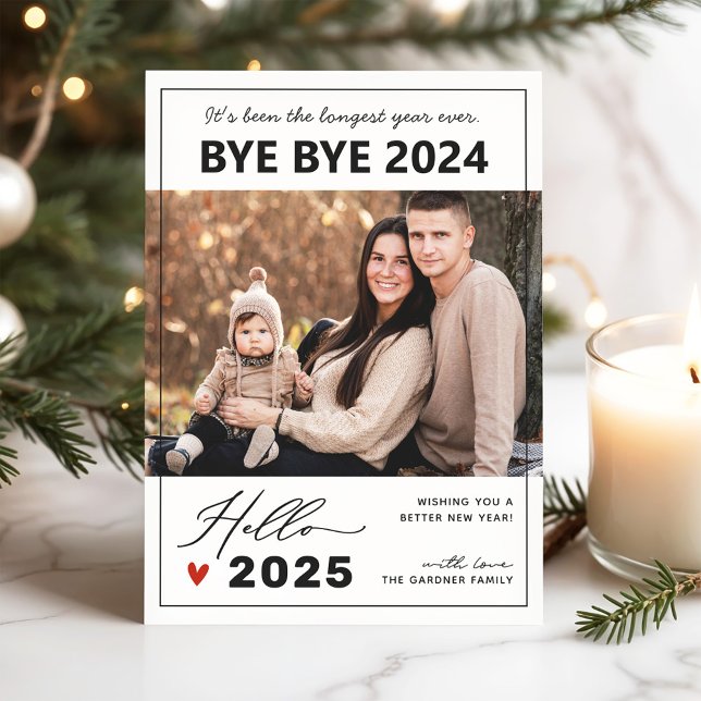 From 2025’s End to 2026’s Beginning Photo Holiday Card (Creator Uploaded)