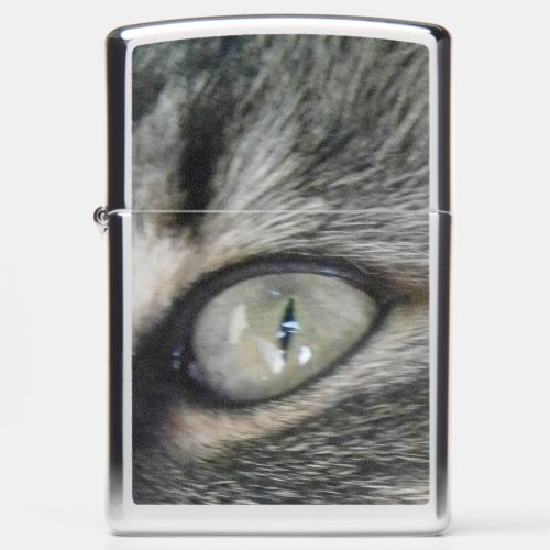 From a Cats Eye Zippo Lighter