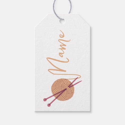from a handcrafter to the client  gift tags