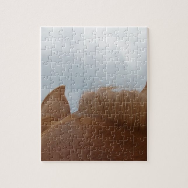 From a Horse's View, Horse Ears and Neck Jigsaw Puzzle (Vertical)