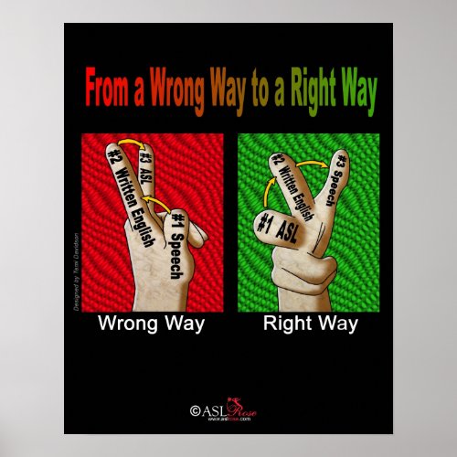 From a Wrong Way to a Right Way Poster