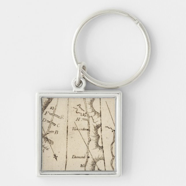 From Albany to Newborough 29 Keychain (Front)