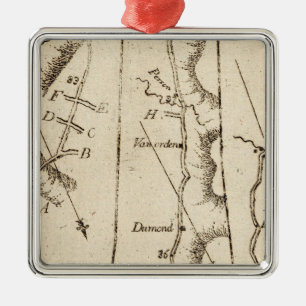 From Albany to Newborough 29 Metal Ornament