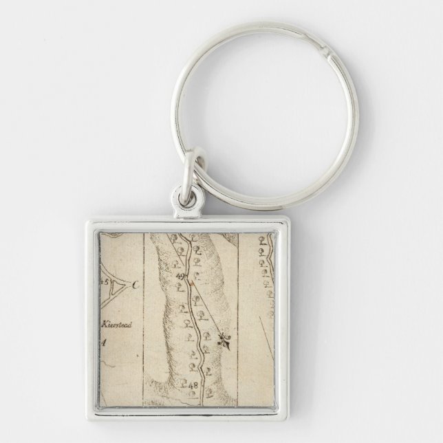 From Albany to Newborough 30 Keychain (Front)