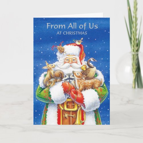 From All of Us At Christmas Holiday Card