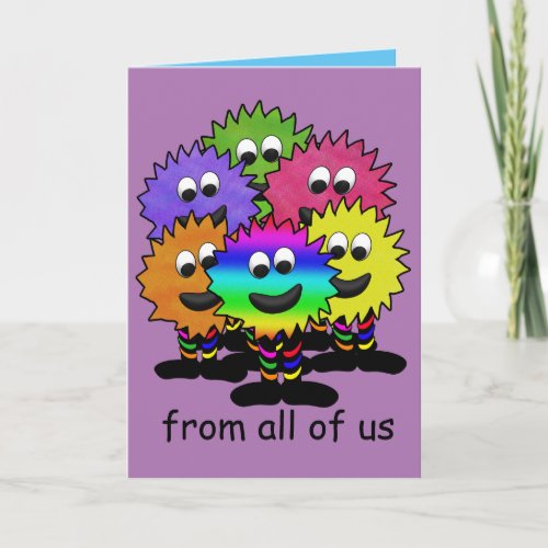 From all of us birthday card