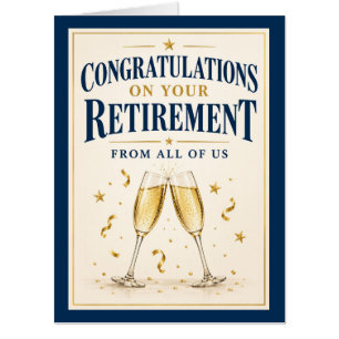 From All of Us Congratulations Retirement Card