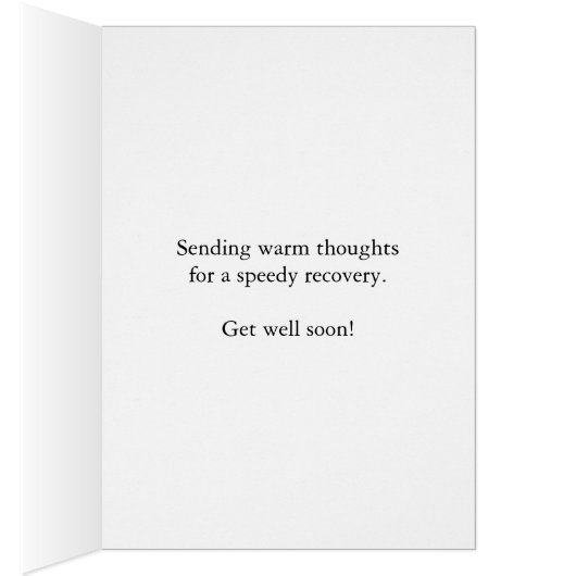 From All Of Us Get Well Soon Painted Flower (Inside (Right))